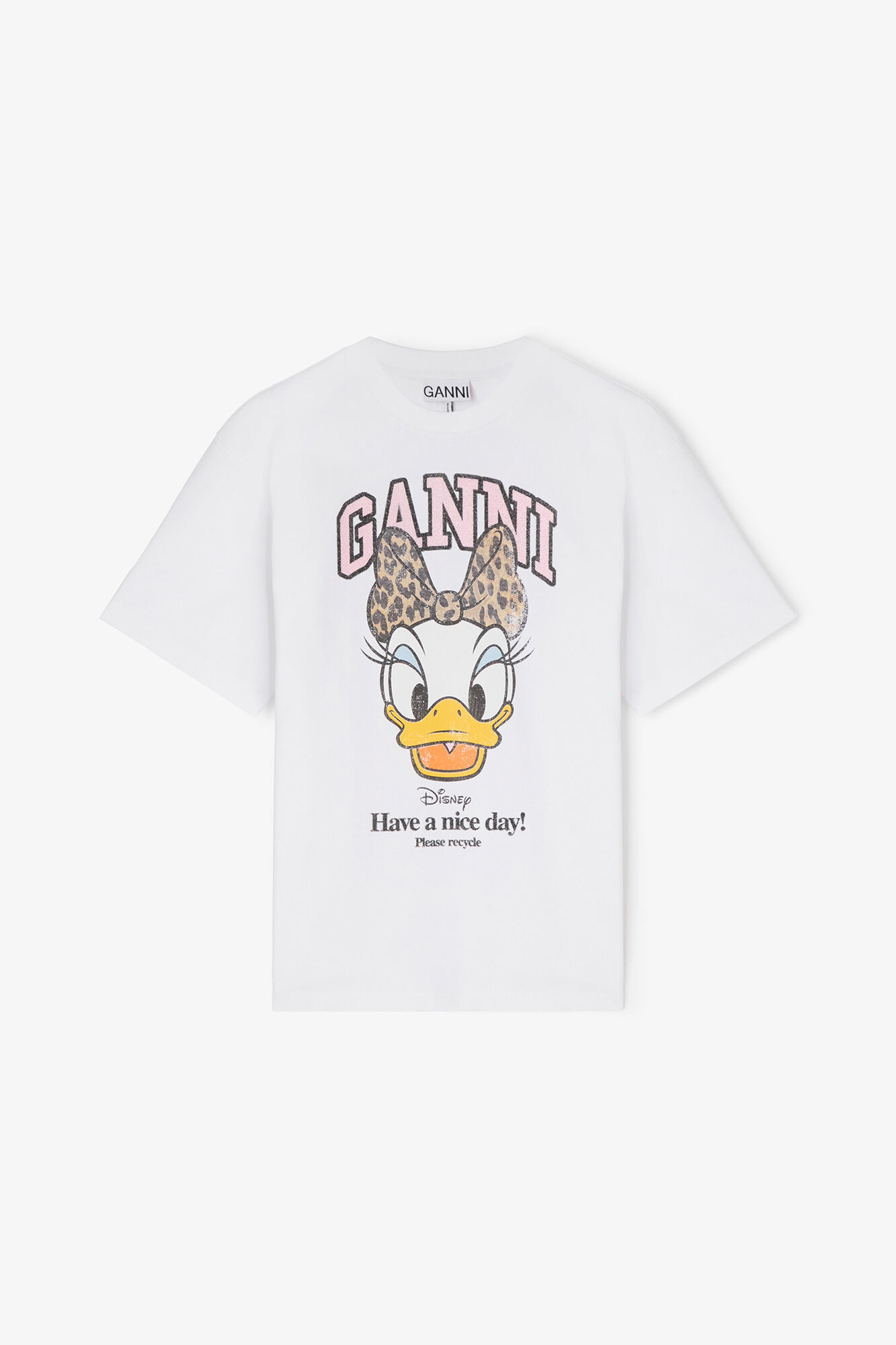Daisy Duck White Printed T-shirt
        
    



    Product price

    
    $295
    $147.5



... | Ganni
