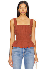 Steve Madden Gabrielle Top in Dusty Brick from Revolve.com | Revolve Clothing (Global)