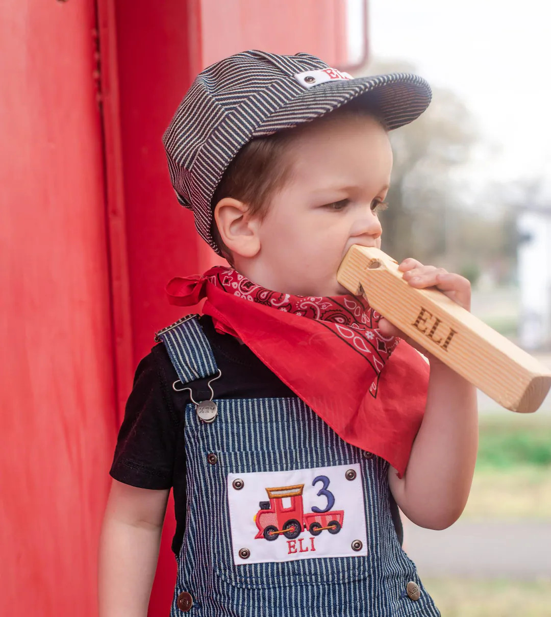 Toddler Boy Train Conductor Outfit Kids Train Outfit for Chugga Chugga Two Two Photo Shoot Boys S... | Etsy (US)