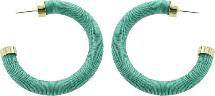 Wrapped Tube Hoop Earrings | Nordstrom