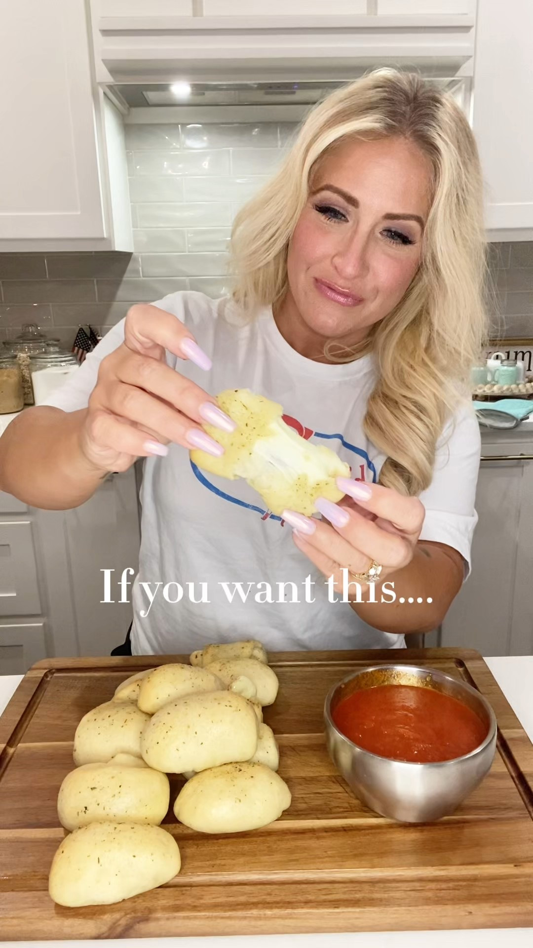 Delicious cheese bites make the perfect appetizer or football watching snack! Recipe is linked on Instagram and YouTube! 

#LTKOver40 #LTKFamily #LTKHome
