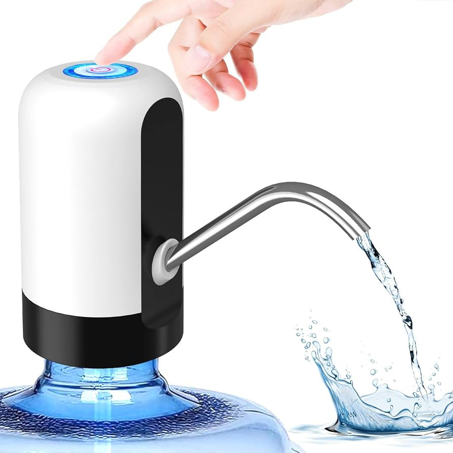 GetKen 5 Gallon Water Dispenser Pump Rechargeable, Water Dispenser for 5 Gallon Bottle Bottom Loa... | Amazon (US)