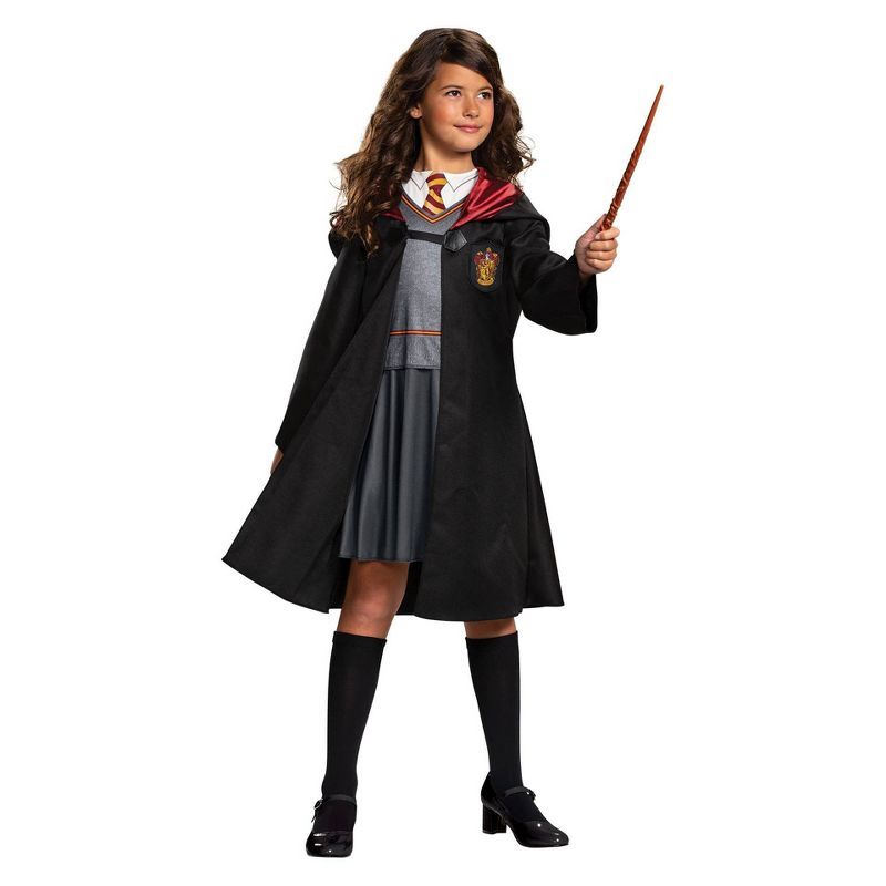 Kids' Harry Potter Hermione Granger Classic Halloween Costume Dress with Attached Robe | Target