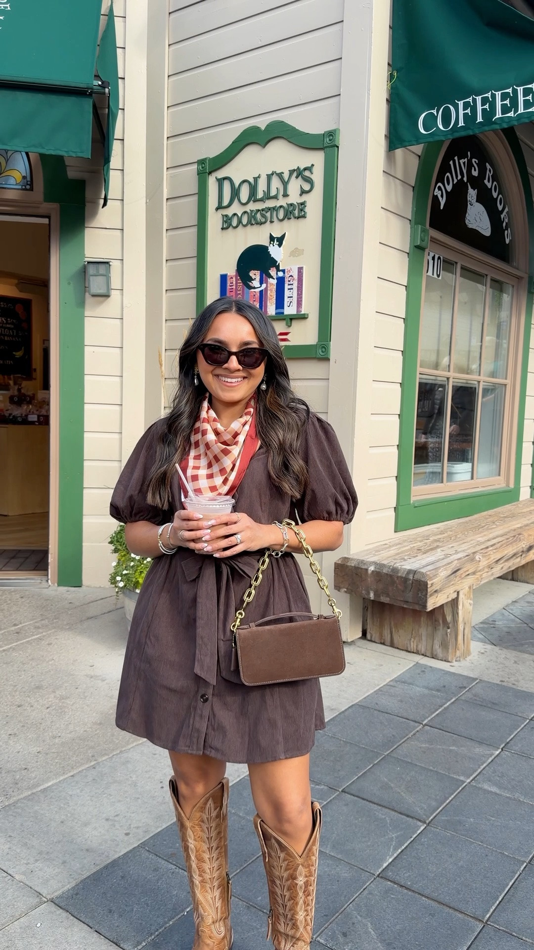Use code RACHEL15 for 15% off! 
Dress size small TTS
Boots size 5.5 TTS

Mountains outfit
Park city
Fall outfits
Travel outfits

#LTKPetite #LTKdayinmylife #LTKootd