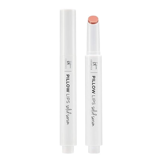 IT Cosmetics Pillow Lips Solid Serum Gloss, Wistful - Lip Serum + Tinted Gloss - Instant Shine & ... | Amazon (US)