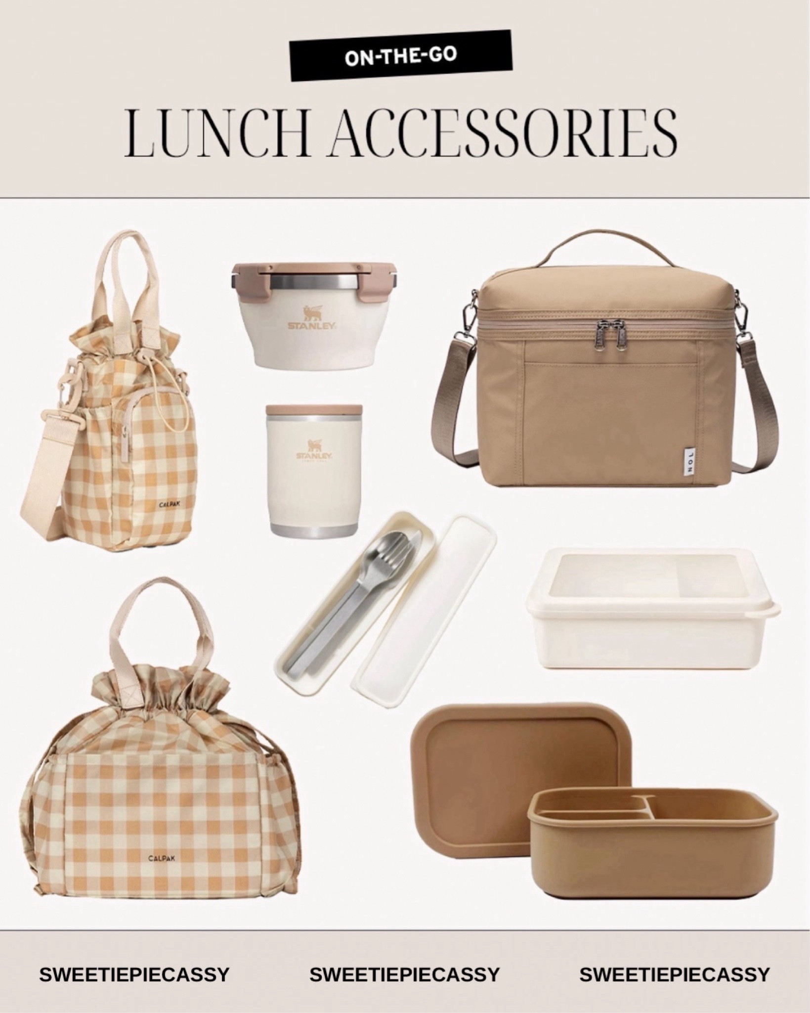 Back to School: Lunch Accessories 🍴 

Some great back to school (and work) lunch products! Everything from CALPAK, S’well & more! Make sure to check out my ‘HOME’ collection for more of my seasonal favourites!💫

#LTKautumn #LTKworkwear #LTKcasa