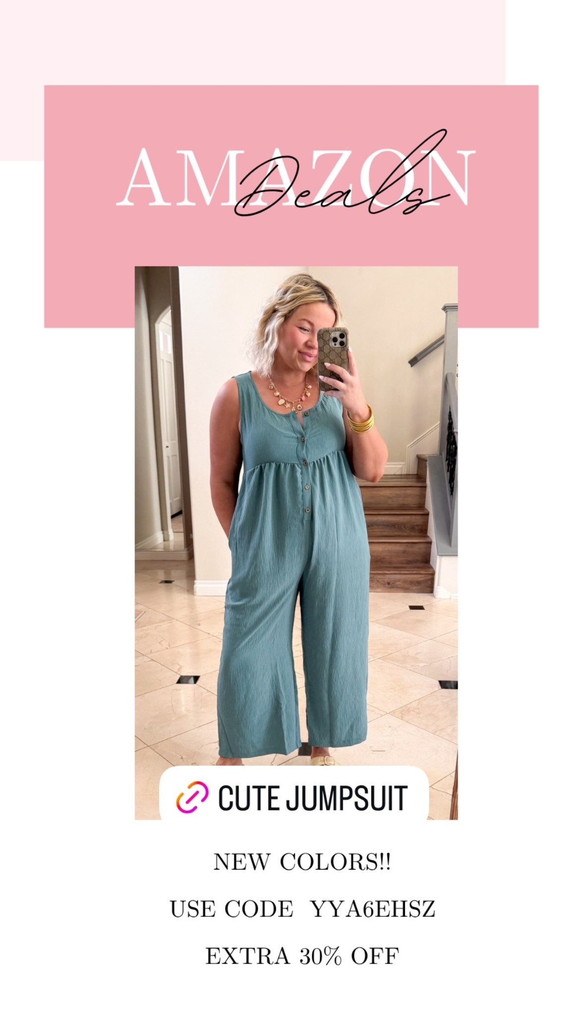 Cute jumpsuit on deal!! I have in two colts! 

#LTKSaleAlert #LTKSeasonal
