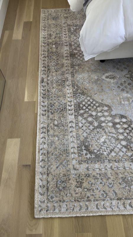 My new bedroom rug sold out in almost all sizes on Amazon and Overstock - but I found it available at one more retailer!  It’s a really pretty vintage inspired neutral with cream, beige, brown, gray, and ice blue 

#LTKsalealert #LTKhome #LTKstyletip