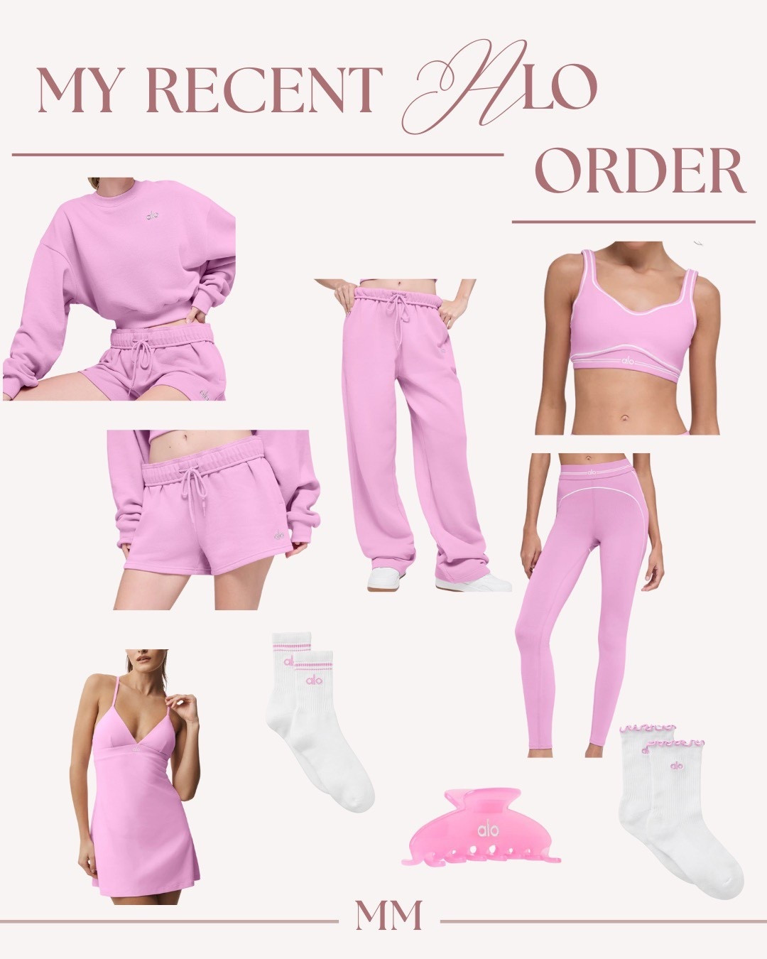 My recent Alo order, I’m loving all the pink! 

#LTKValentine #LTKootd #LTKActive