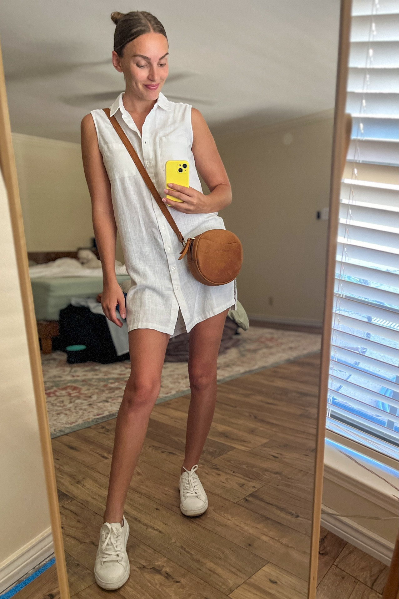 Linen blend tank dresses are never a bad idea in the summer ☀️ #summerdress #summeroutfits #momoutfits

#LTKStyleTip #LTKSeasonal