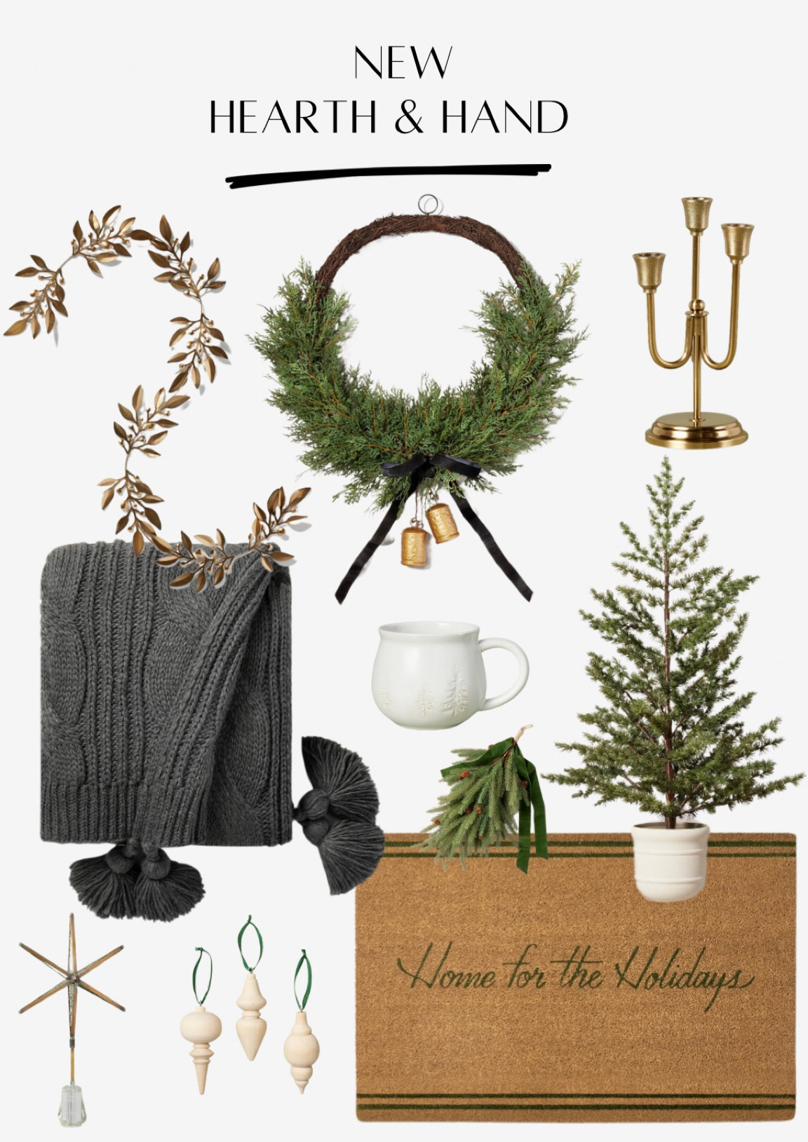 New hearth & hand Christmas collection 

#LTKHoliday #LTKhome