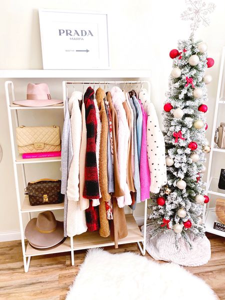 Favorite Clothing rack and small skinny Christmas Tree 🩷 

Holiday style, Christmas tree, king of Christmas, clothing rack, holiday style 

#LTKsalealert #LTKSeasonal #LTKHolidaySale