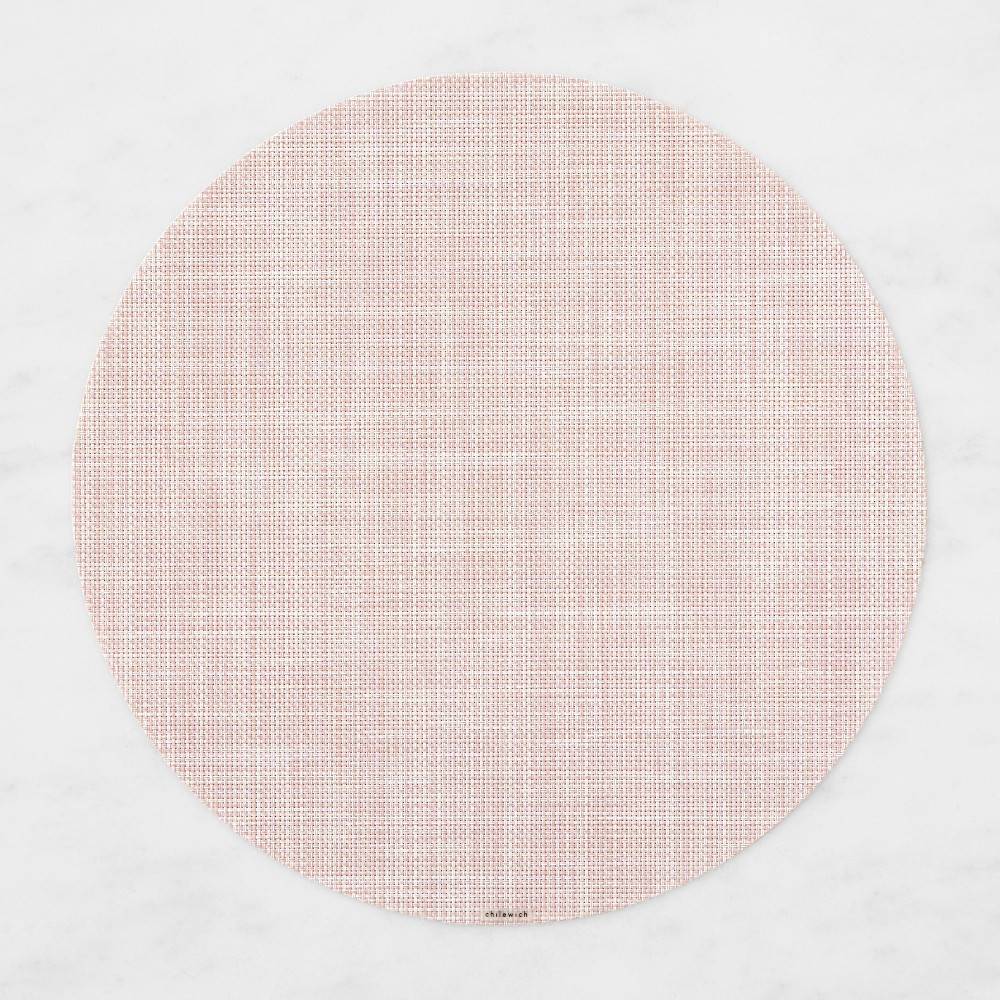 Chilewich Mini Basketweave Round Placemats | Williams-Sonoma