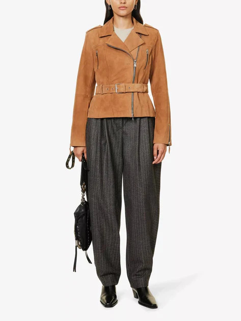 Dannie Jacket In Toffee Bronze | Shop Simon