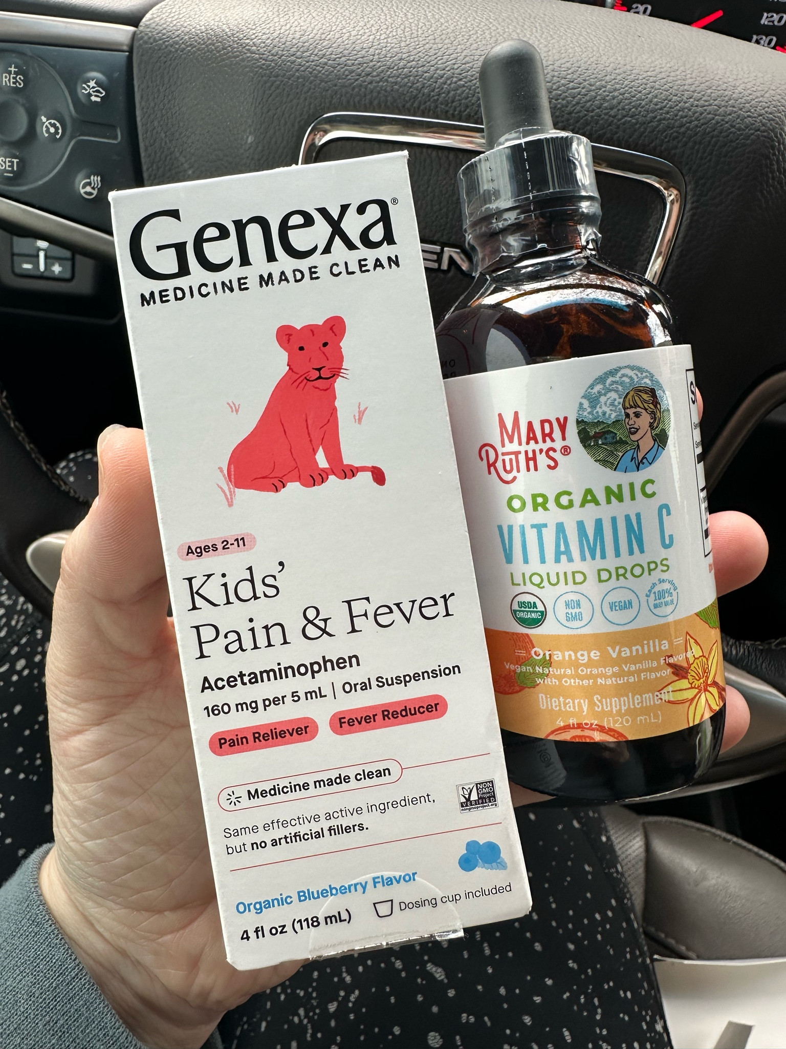 Powerful so when your kids are sick and need relief. Vitamin C helps maintain glutathione levels (a powerful antioxidant) within our body which Tylenol can deplete. We prefer Genexa as a dye free and filler feee alternative to Tylenol in our house! 

#LTKSeasonal #LTKfamily