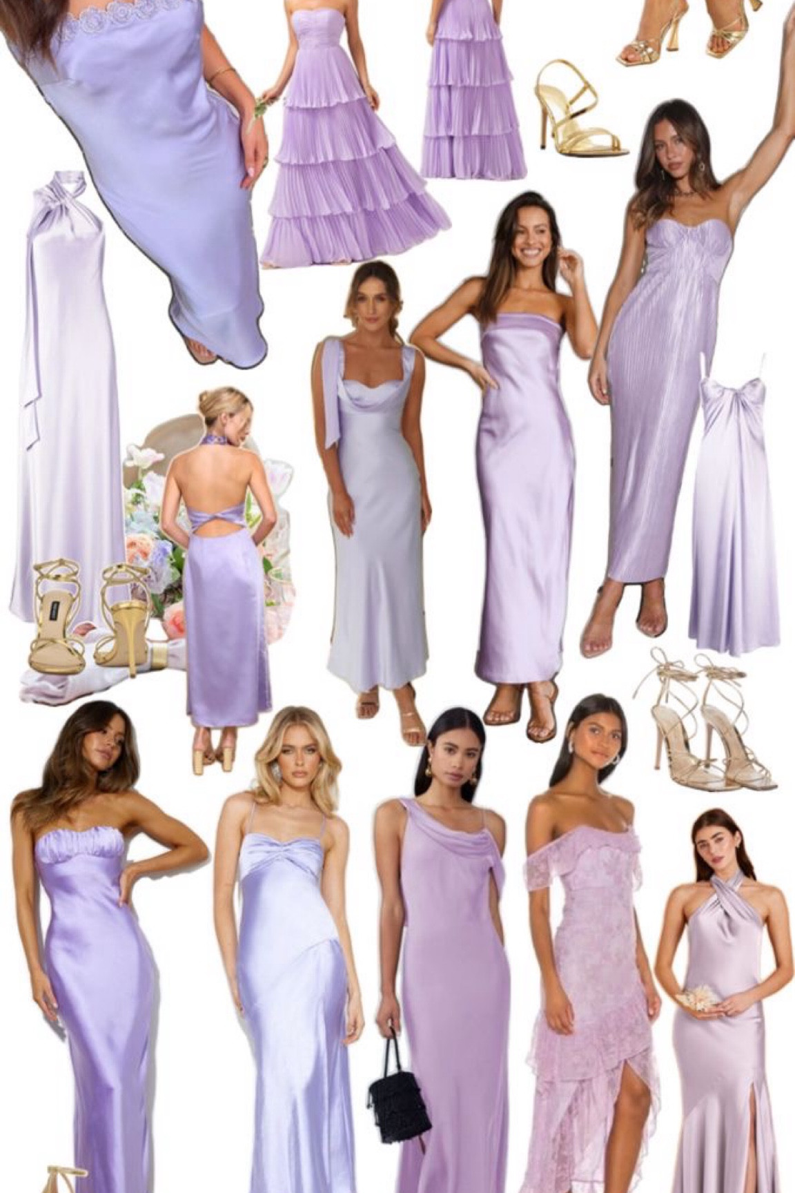 Wedding Gues Dress | Lilac Wedding Outfit Inspo | Brautjungfer Outfit | Hochzeitsgast Inspo | Ballkleider | Bridesmaid Inspo | Brautjungfer | Bridesmaid | Lila Abendkleider 

#LTKeurope #LTKpartywear #LTKwedding