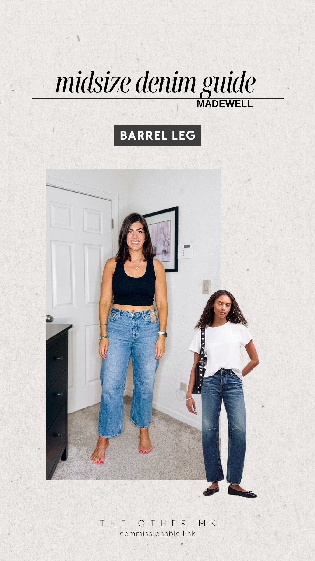 Madewell sale
In a 29 regular in the barrel jean

#LTKSaleAlert #LTKxMadewell #LTKMidsize