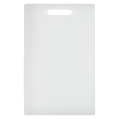 Dexas 9.5x15" NSF Polysafe Cutting Board with Handle - White | Target
