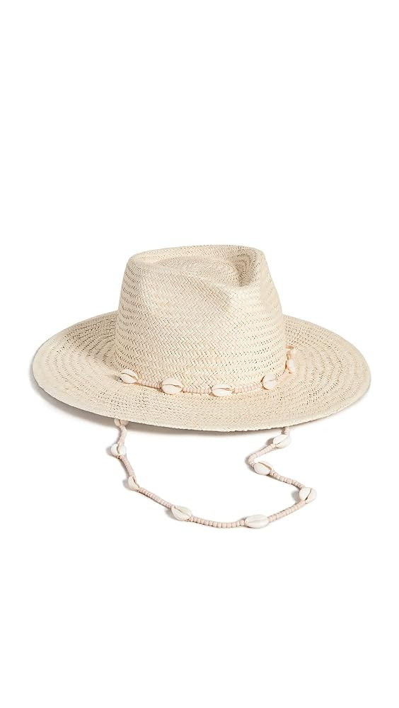 Lack of Color Women's Seashells Straw Fedora | Amazon (US)
