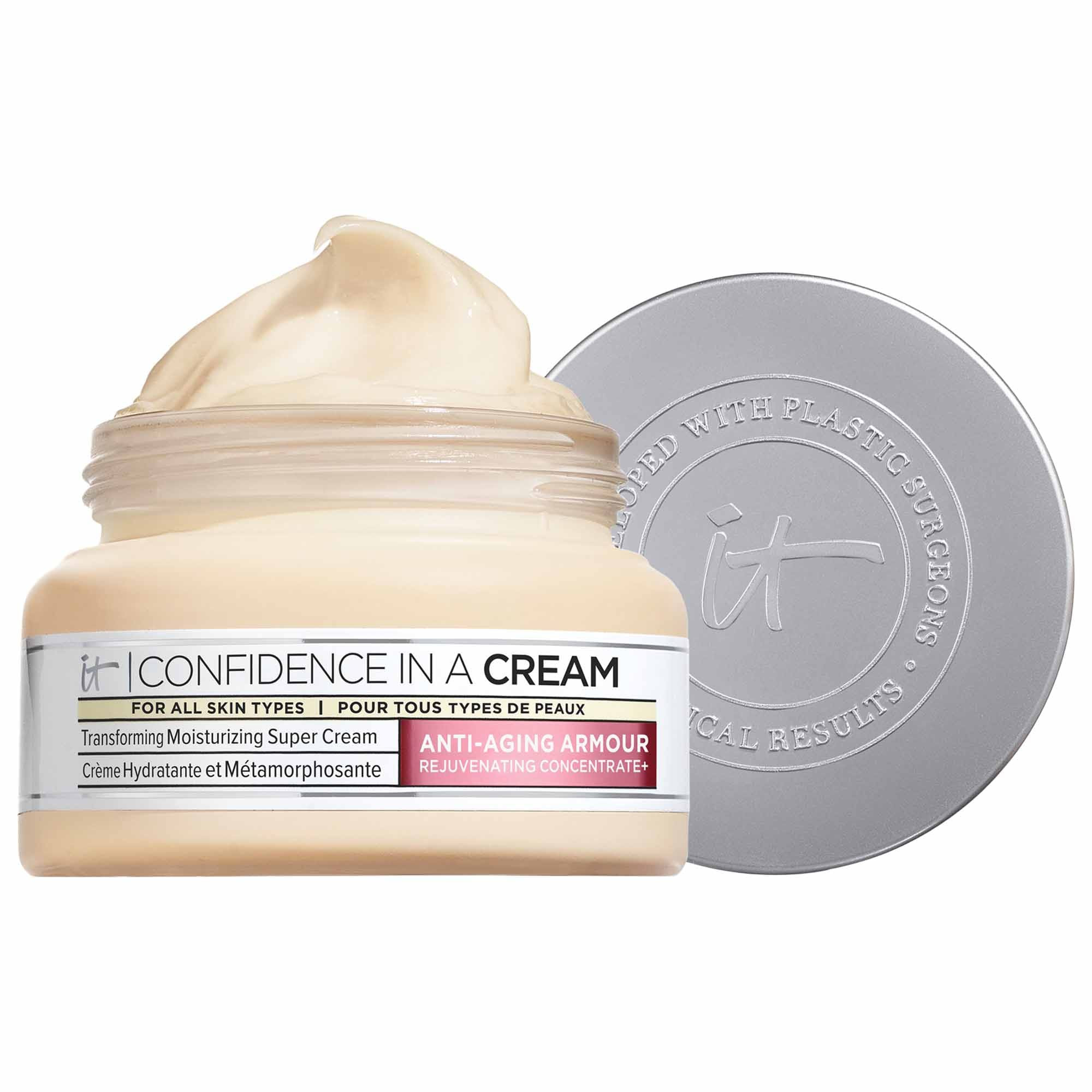 IT Cosmetics Confidence in a Cream Anti-Aging Hydrating Moisturizer 2.03 oz / 60 mL | Sephora (US)