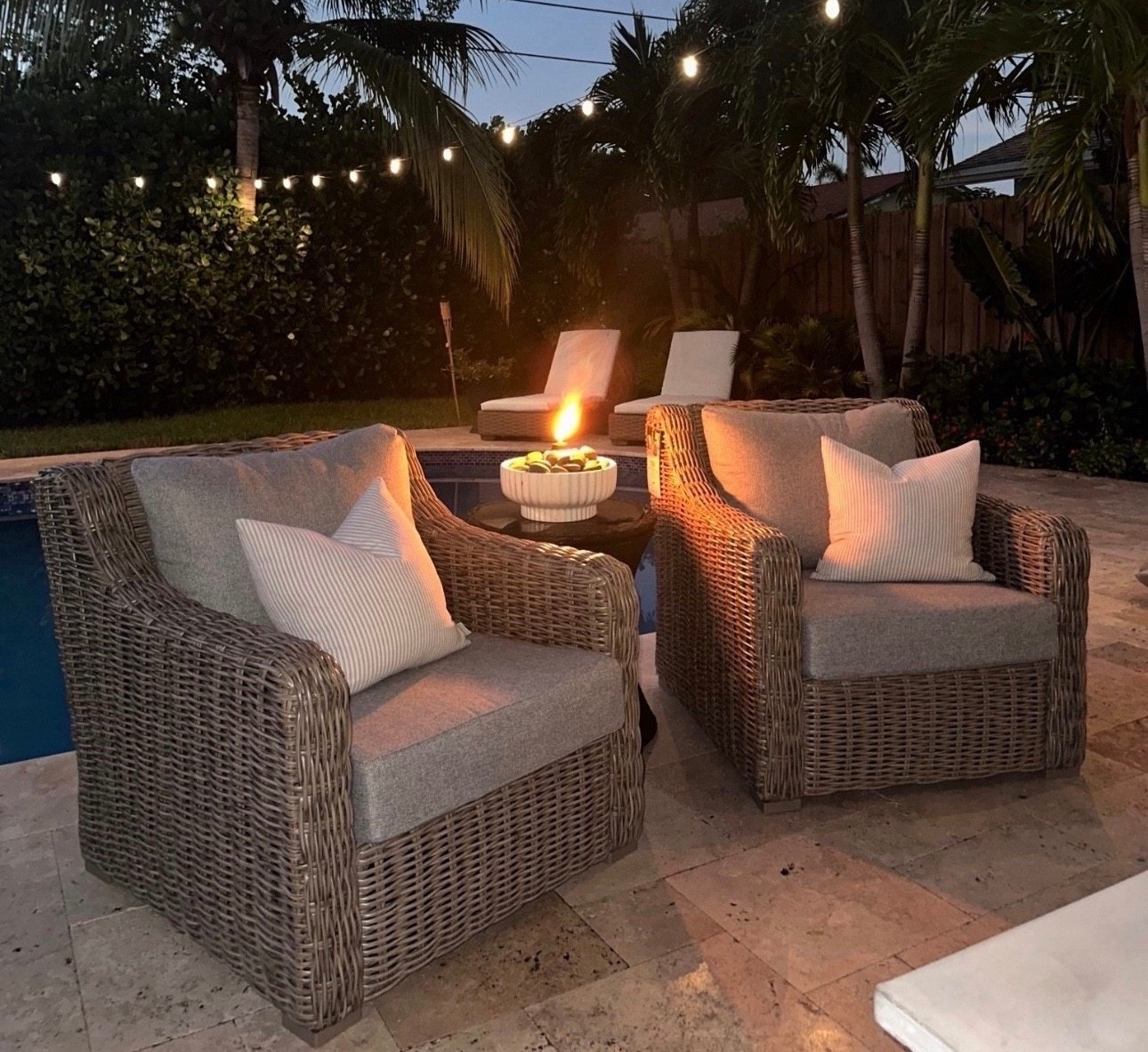 Walmart patio chairs. Also available on swivel chairs! 

Walmart outdoor swivel chair and outdoor sofa. So comfy! 

Bellamy outdoor sofa 
Bellamy swivel chair
Walmart 
Better homes and garden 
Patio furniture 
Garden 
Spring 
Summer 
Poolside
Porch 
Home decor
Outdoor living 
Wicker furniture 
Rattan 
Cozy 
Cottage
Pool lounge chairs 
Lounge chairs
Accent chairs 
Cozy 
Fire
Fall
Autumn 
Outdoor living

#LTKSaleAlert #LTKHome #LTKSeasonal
