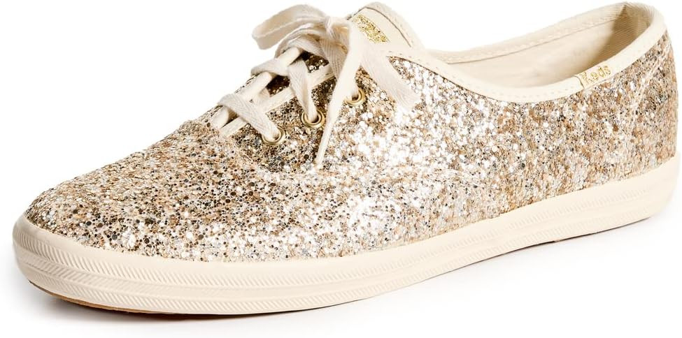 Keds Women's Champion Glitter Lace Up Sneaker | Amazon (US)
