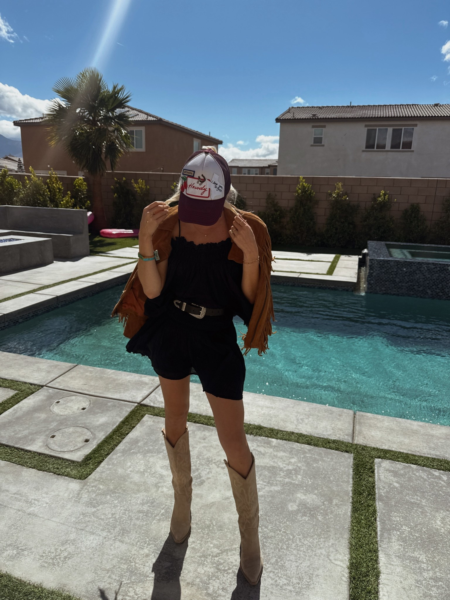 Loved the matching set from free people! Took an xs. Jacket is vintage  

#LTKFindsUnder100 #LTKFestival #LTKStyleTip