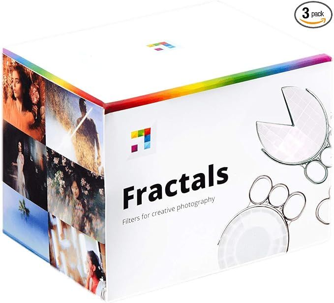 Fractal Filters Classic Prismatic Camera Filters, 3-Pack | Amazon (US)