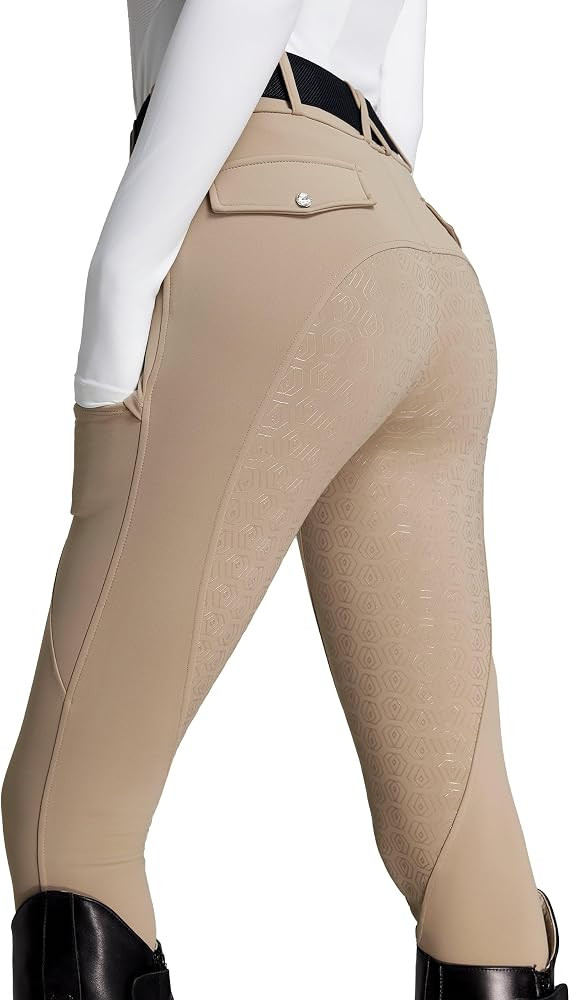 FitsT4 Sports Women's Fleece Horse Riding Pants | Amazon (US)