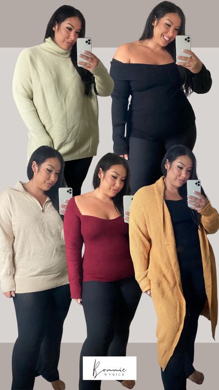 Amazon sweater haul! Comfy and casual options for all of your fall events like heading to the pumpkin patch, Christmas shopping, coffee with friends or a chilly night out! Amazon Fashion | Sweater Weather | Midsize Fashion | Affordable Fashion

#LTKSeasonal #LTKunder100 #LTKcurves