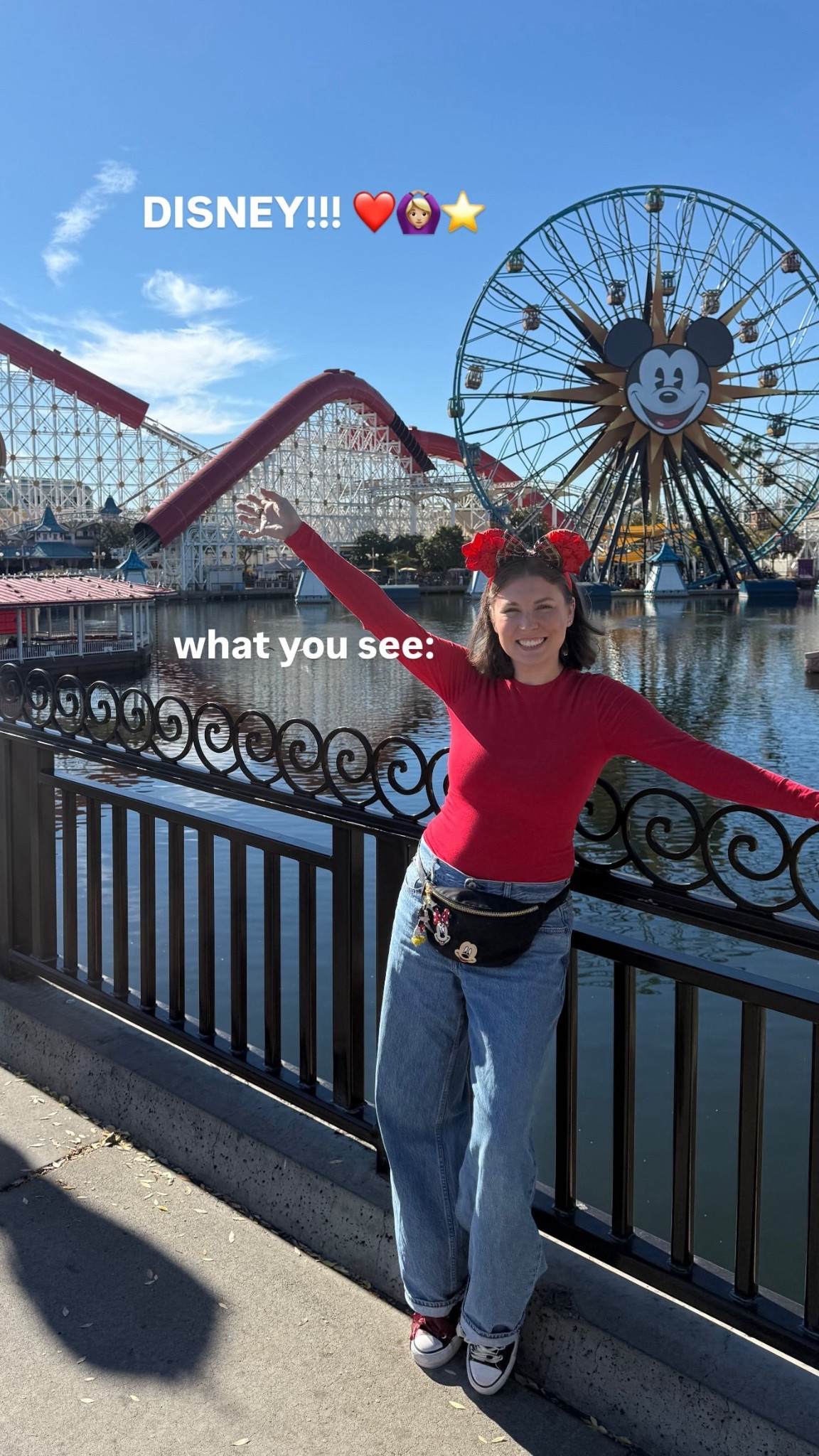 DISNEY DAY OOTD ❤️🐭🎡⭐️

#LTKSeasonal #LTKdayinmylife #LTKootd