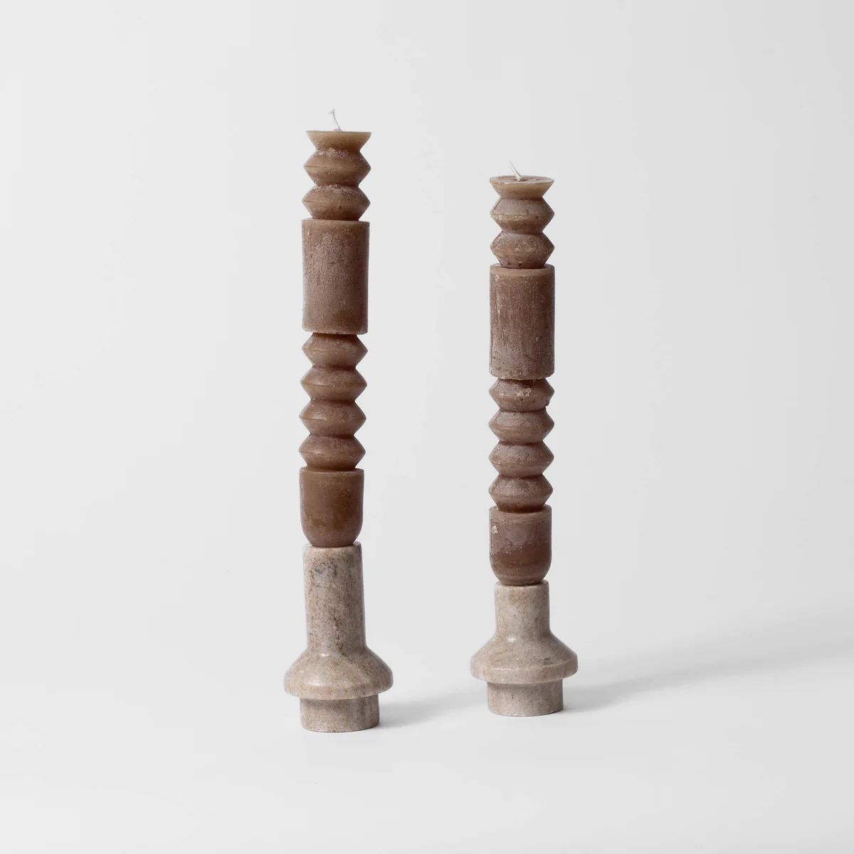Totem Taper Candle Set of 2 | Stoffer Home