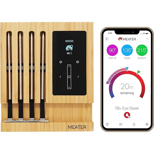MEATER Plus | Smart Meat Thermometer with Bluetooth | 165ft Wireless Range | for The Oven, Grill, Ki | Amazon (US)
