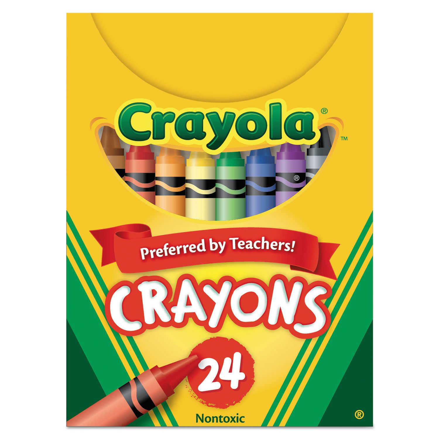 Crayola(R) Assorted Color Crayon Set, 24-Count Box | Amazon (US)