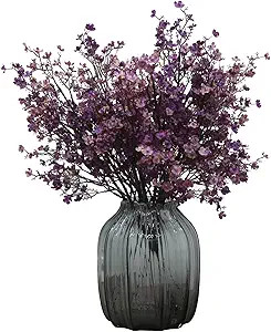 JAKY-Global Babys Breath Fabric Cloth Artificial Flowers 6 Bundle European Fake Silk Plants Decor... | Amazon (US)