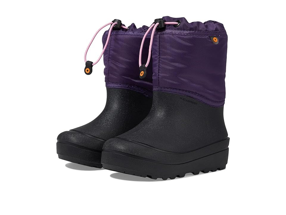 Bogs Kids Snow Shell Boot-Solid (Toddler/Little Kid/Big Kid) (Purple Multi) Kid's Shoes | Zappos