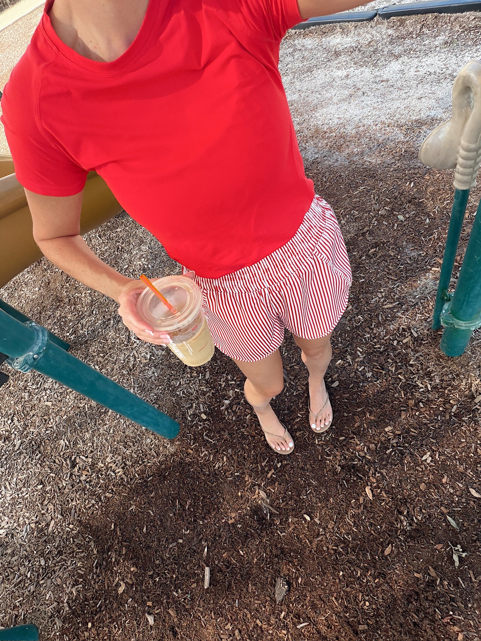 In a small top, small shorts, sandals and accessories- fits tts.

#LTKootd #LTKgrwm #LTKSeasonal