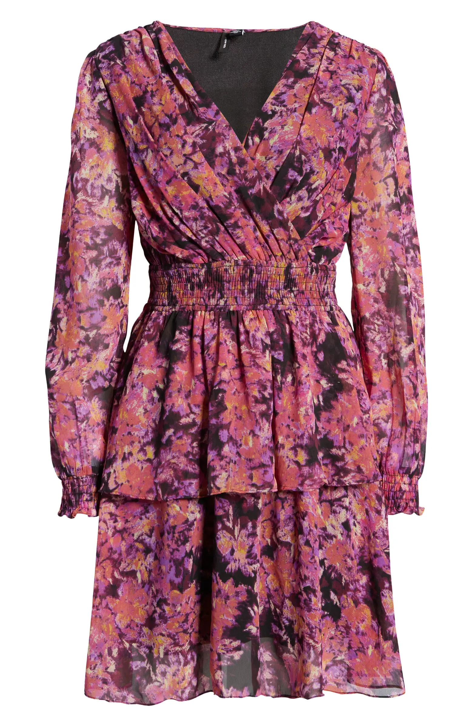 Britt Ruffle Long Sleeve Dress | Nordstrom