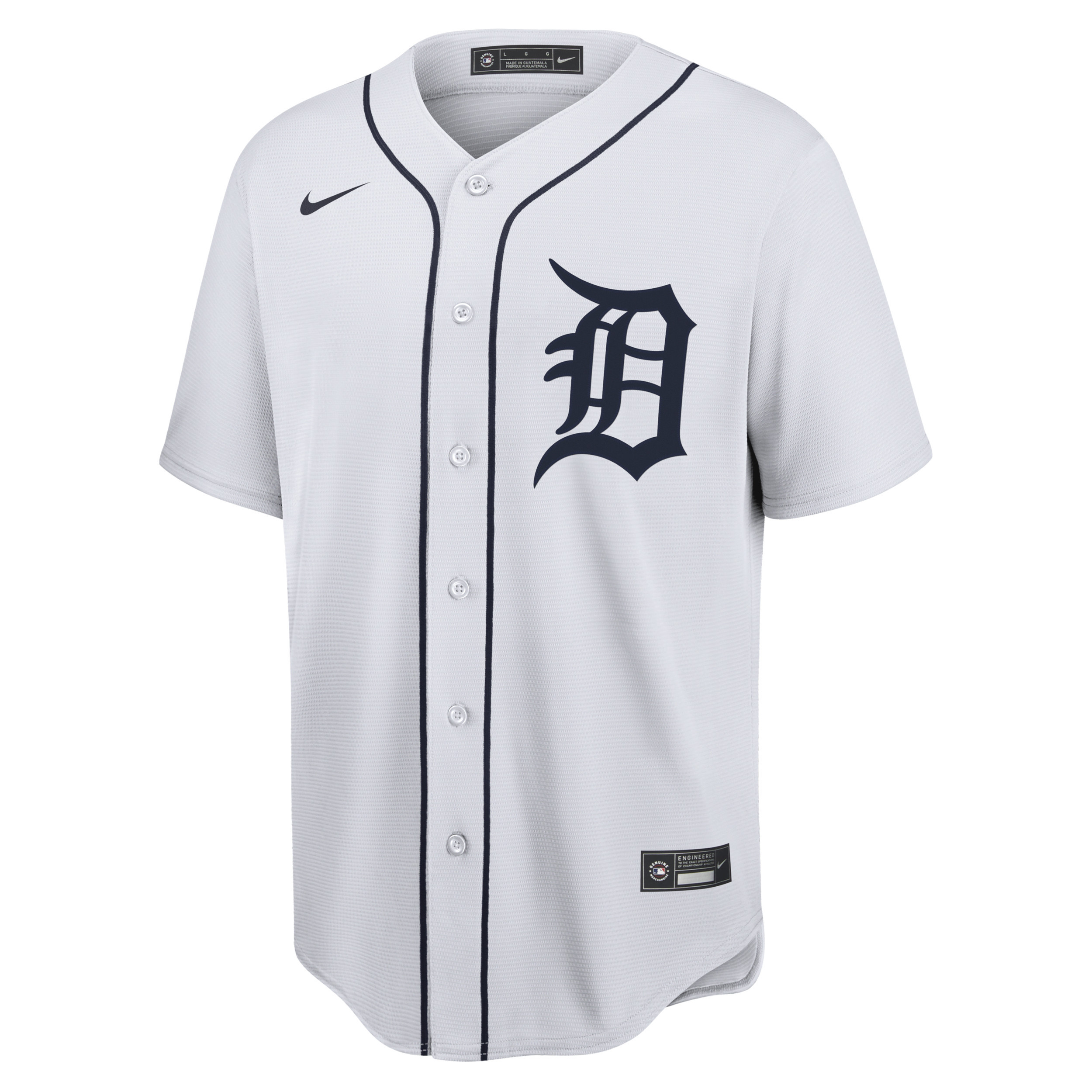 Nike Men's MLB Detroit Tigers Replica Baseball Jersey in White | T770DGW1DG-XV1 | Nike (US)