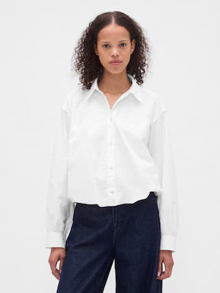 Bubble Hem Shirt | Gap (US)