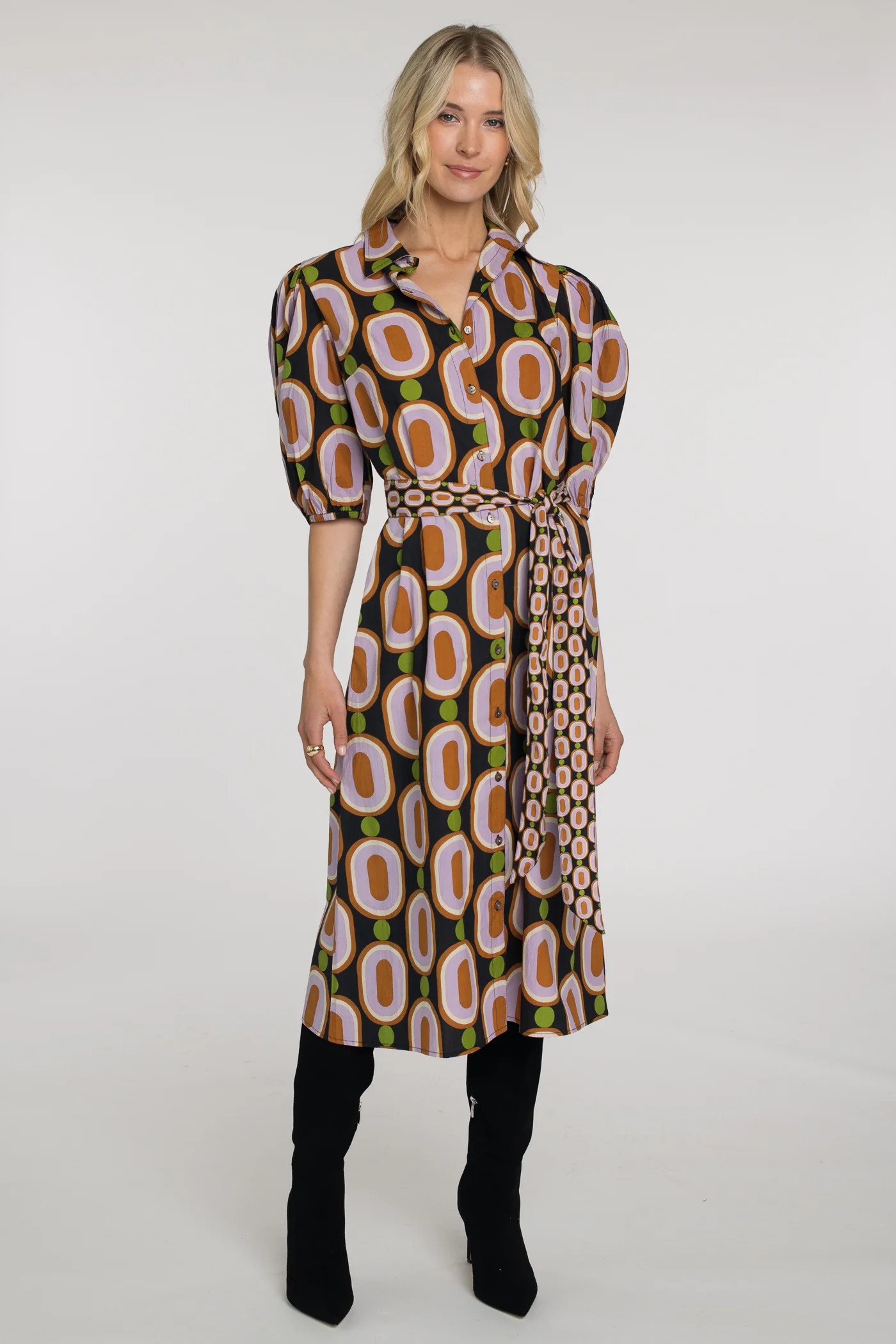 Margot Dress in Large Link | Elizabeth James The Label