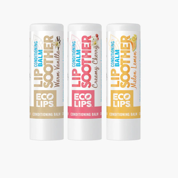 Conditioning Lip Soother Lip Balm, Variety 3-pack | Eco Lips