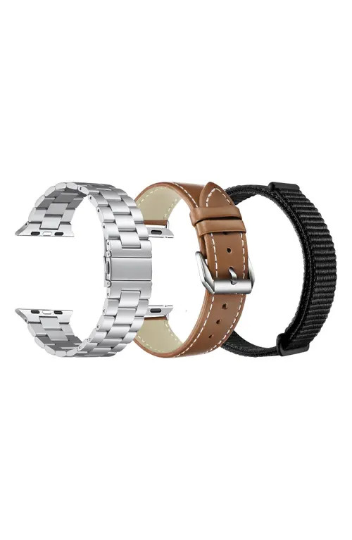Posh Tech Set of 3 Apple Watch® Watchbands in Multi Pack at Nordstrom | Nordstrom