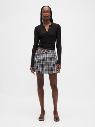 Pleated Mini Skort | Gap (US)
