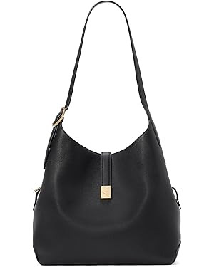 kate spade new york Deco Pebbled Leather Large Shoulder Bag | Amazon (US)