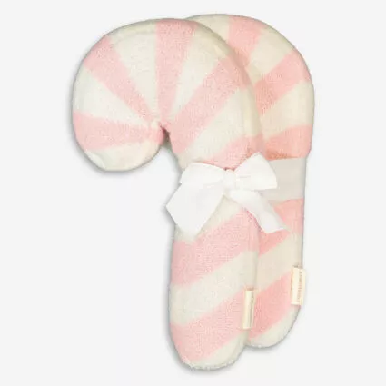 Two Pack Pink Candy Cane Cushions curated on LTK