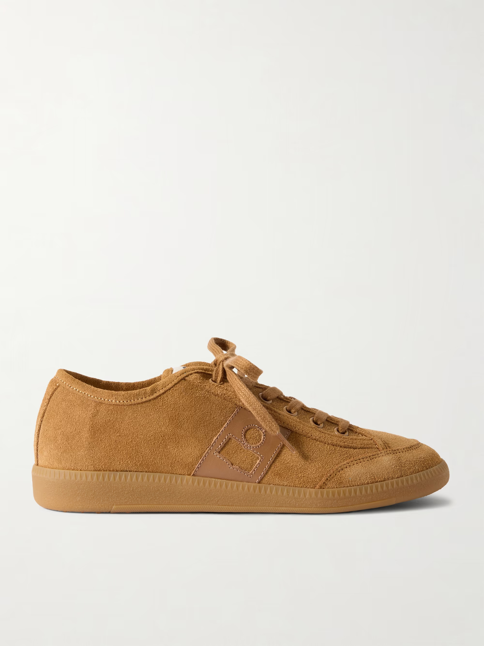 Klyce leather-trimmed suede sneakers | NET-A-PORTER (UK & EU)