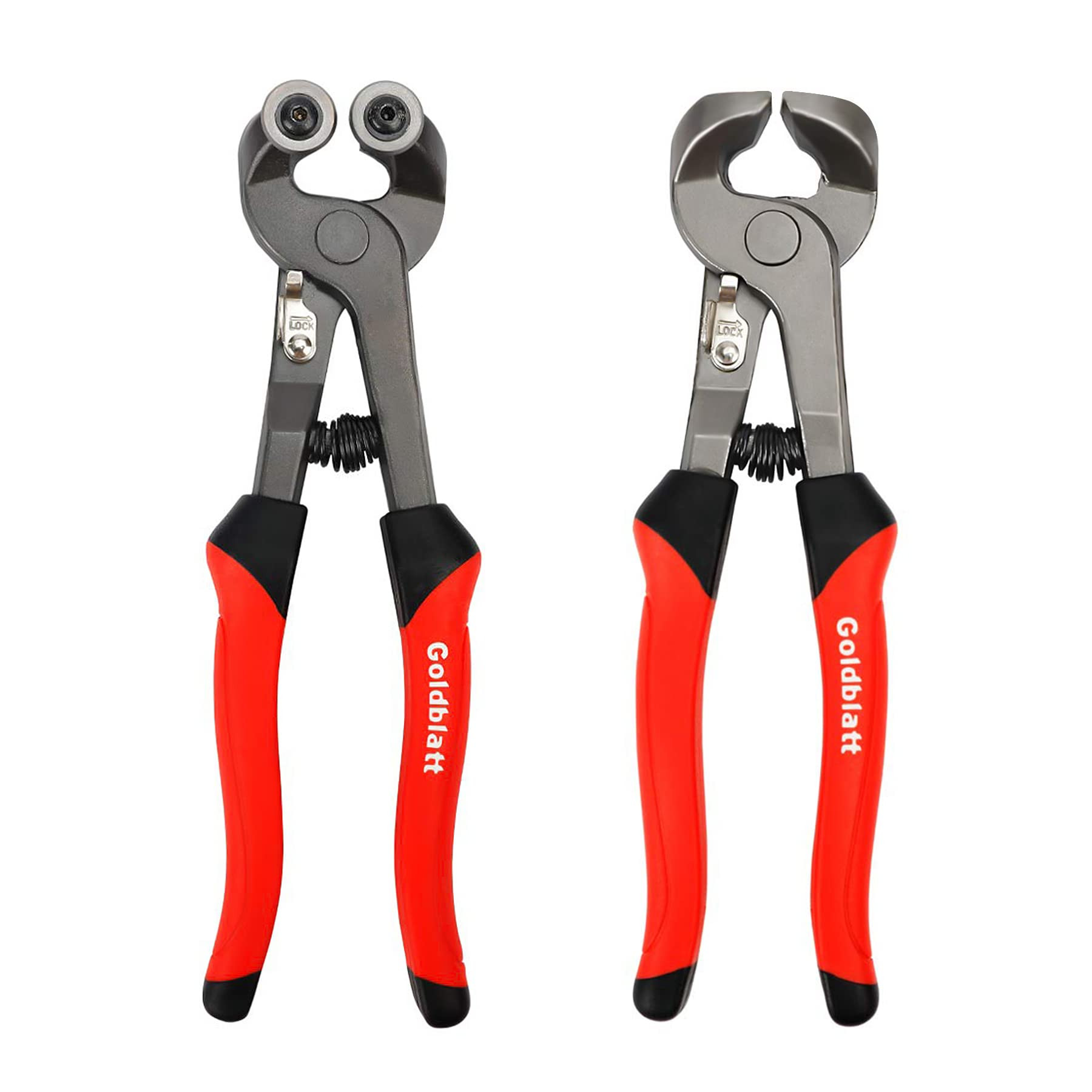 Goldblatt 2 Piece Glass Tile Nippers Set - Heavy Duty Wheeled Glass Mosaic Nipper & Hd Ceramic Ti... | Amazon (US)