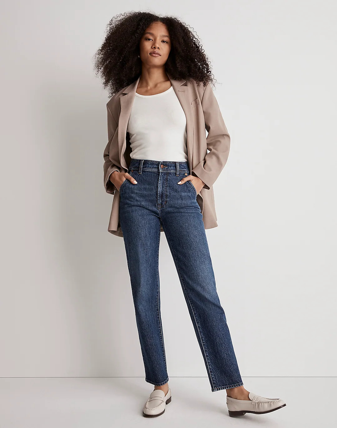 The Perfect Vintage Straight Jean | Madewell
