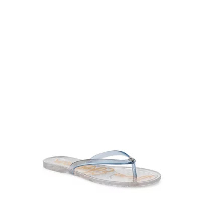 Sam Edelman Dean Jelly Flip Flop, Blue, 8M | Belk